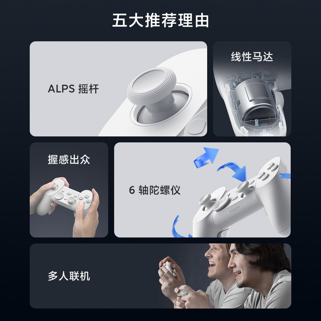 Xiaomi introduced the GamePad Elite Edition game controller with Steam